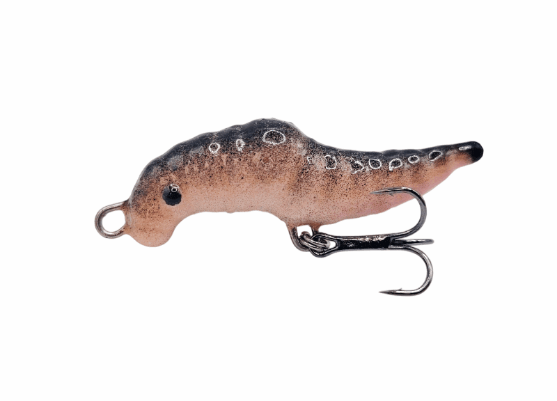 Wobler Larwa 5 cm bezsterowa TONĄCA